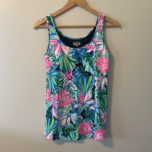 Lilly Pulitzer Luxletic Sunray bra tank Medium